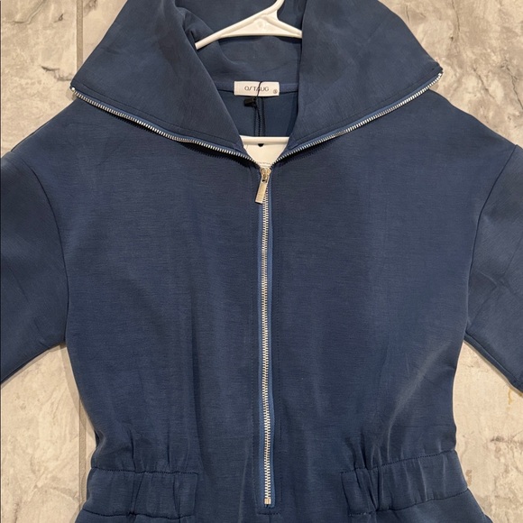 Navy Blue Womens One Piece - Picture 2 of 6